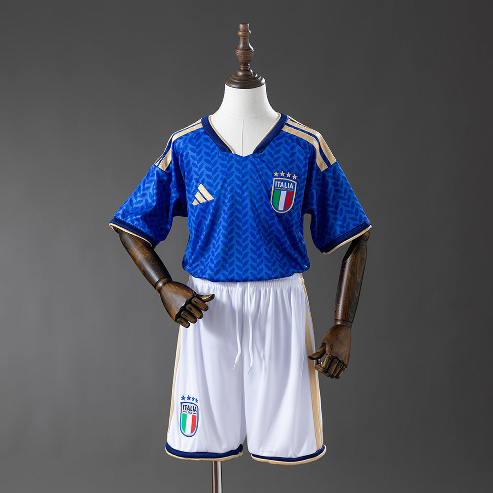 Camiseta + Short Italia Local 26/27 Niños