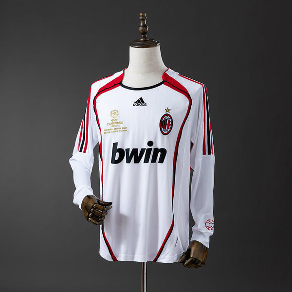 Camiseta AC Milan Visitante Manga Larga 2006/07 Adultos