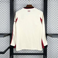 Camiseta Liverpool Visitante 25/26 Adultos Manga Larga