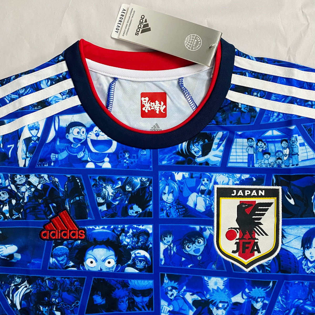 Camiseta Japón Edición Especial Anime Legends Manga Azul Adultos