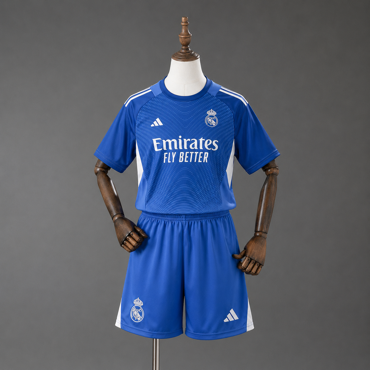 Camiseta + Short Real Madrid Portero Visitante 25/26 Niños