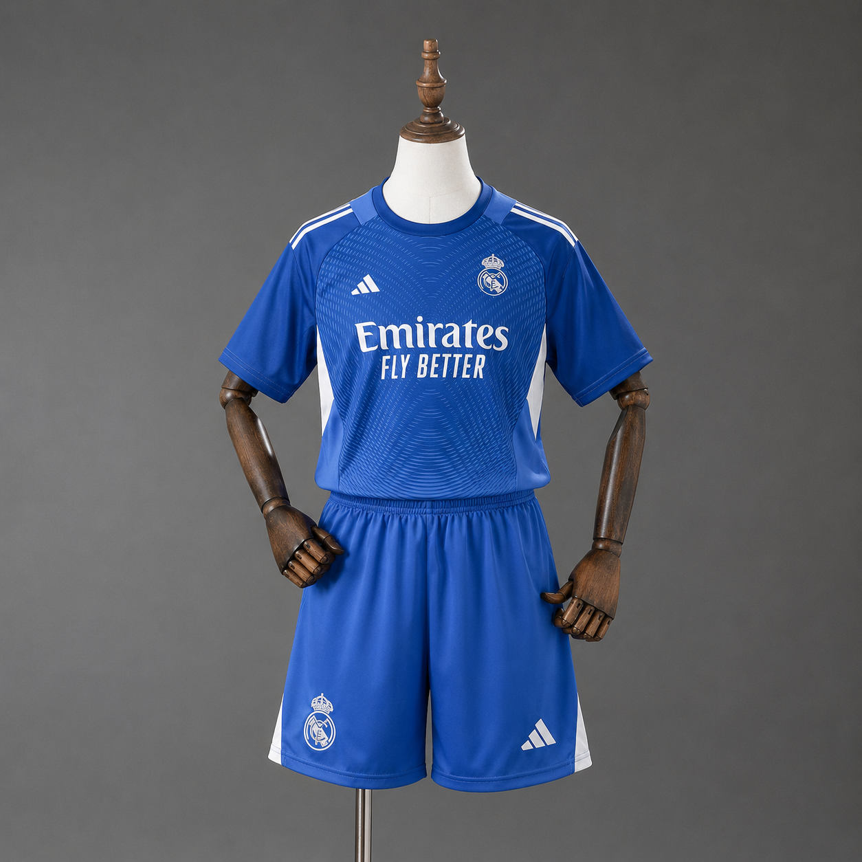 Camiseta + Short Real Madrid Portero Visitante 25/26 Niños