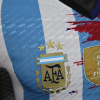 Camiseta Argentina Barcelona Edición Especial MESSI Adultos [PLAYER VERSION]