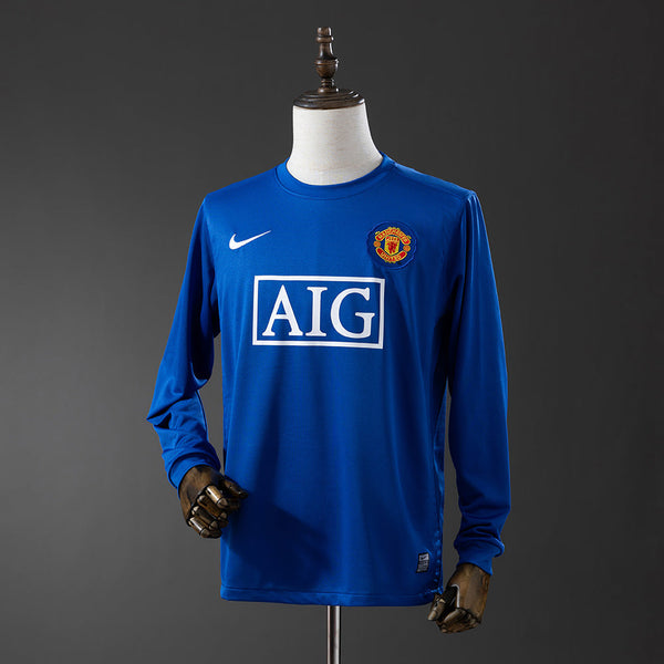 Camiseta Manchester United Manga Larga 08/09 Adultos