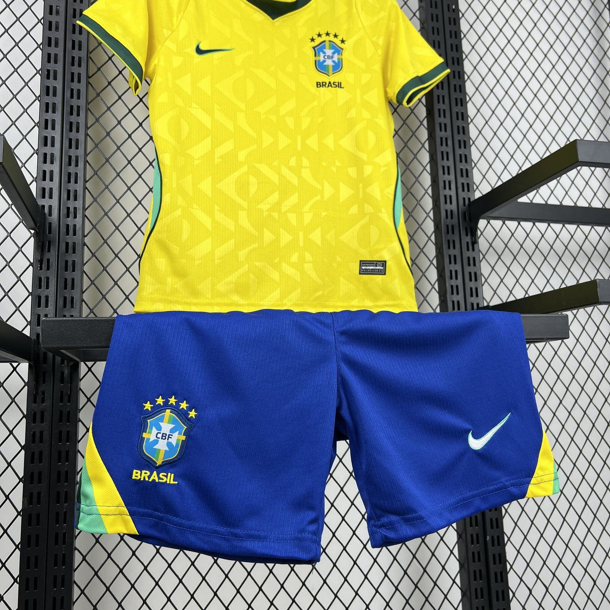 Camiseta + Short Brasil 25/26 Niños