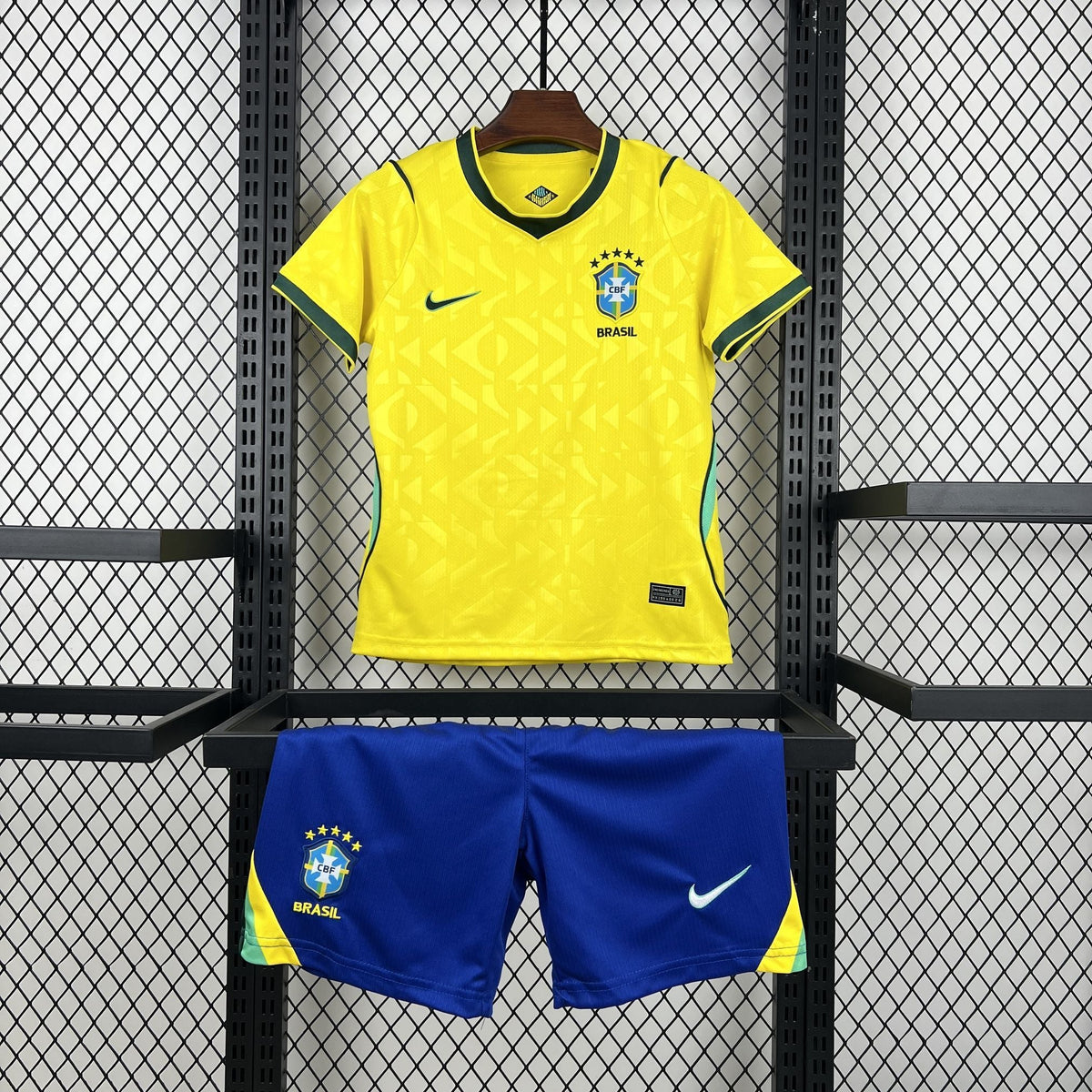 Camiseta + Short Brasil 25/26 Niños