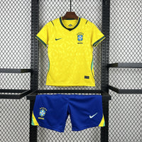 Camiseta + Short Brasil 25/26 Niños