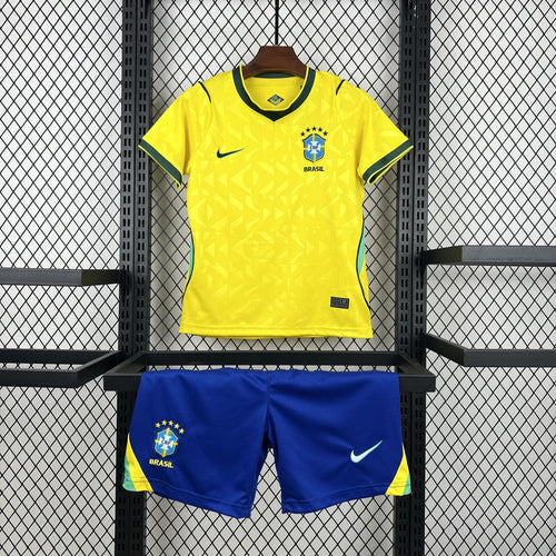 Camiseta + Short Brasil 25/26 Niños