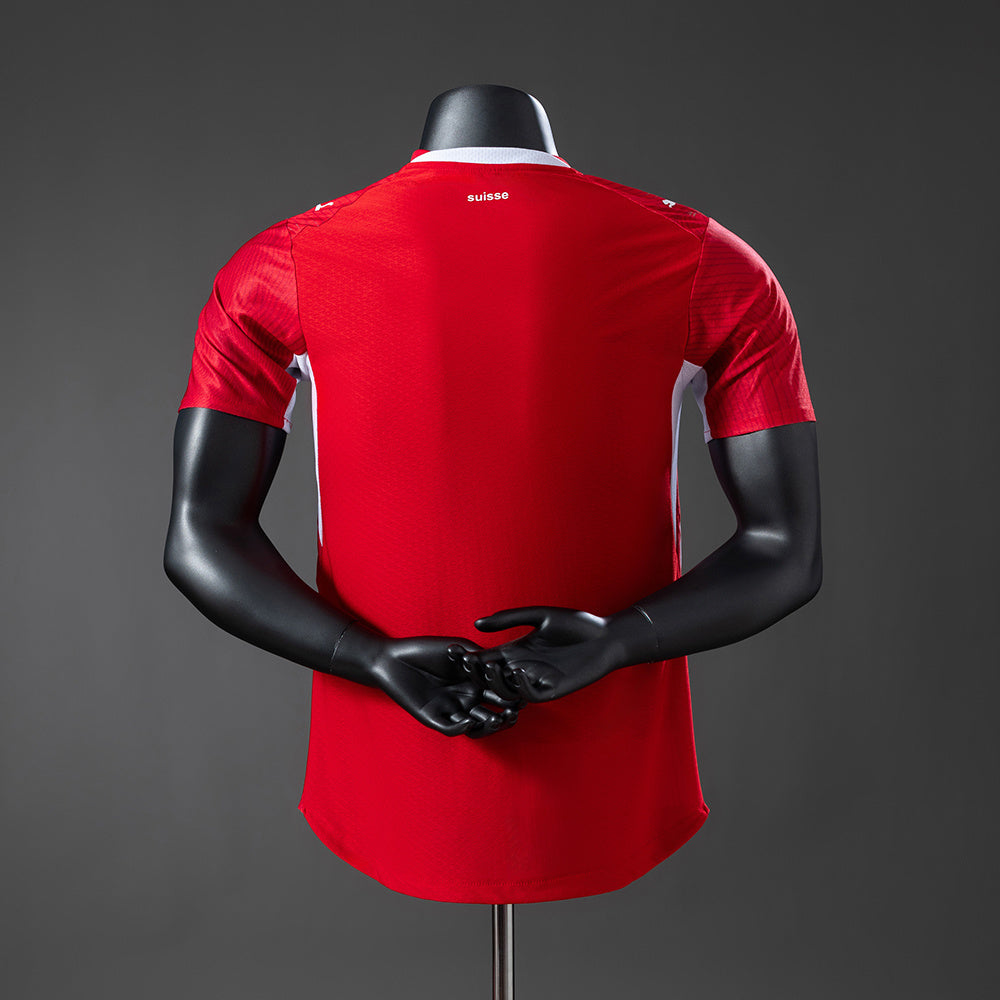 Camiseta Suiza Local 26/27 Adultos [PLAYER VERSION]