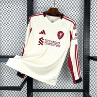 Camiseta Liverpool Visitante 25/26 Adultos Manga Larga
