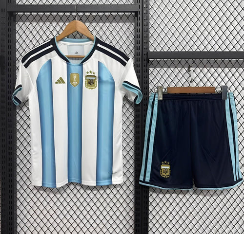 Camiseta + Short Argentina 25/26 Niños
