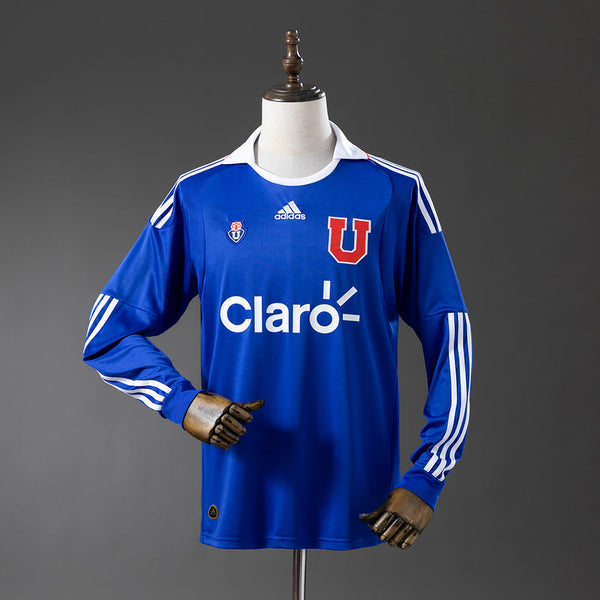 Camiseta Universidad de Chile Local 2011 Adultos Manga Larga