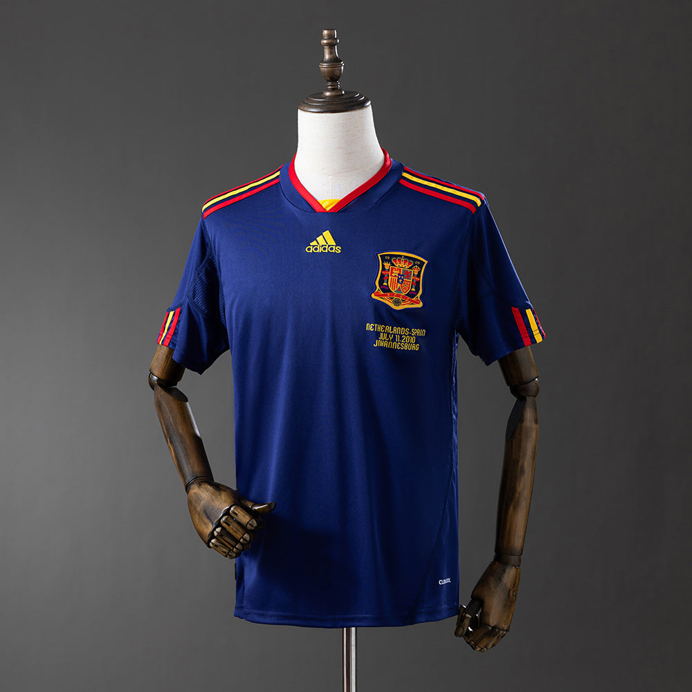 Camiseta España 2010 Campeón del Mundo Visitante Adultos