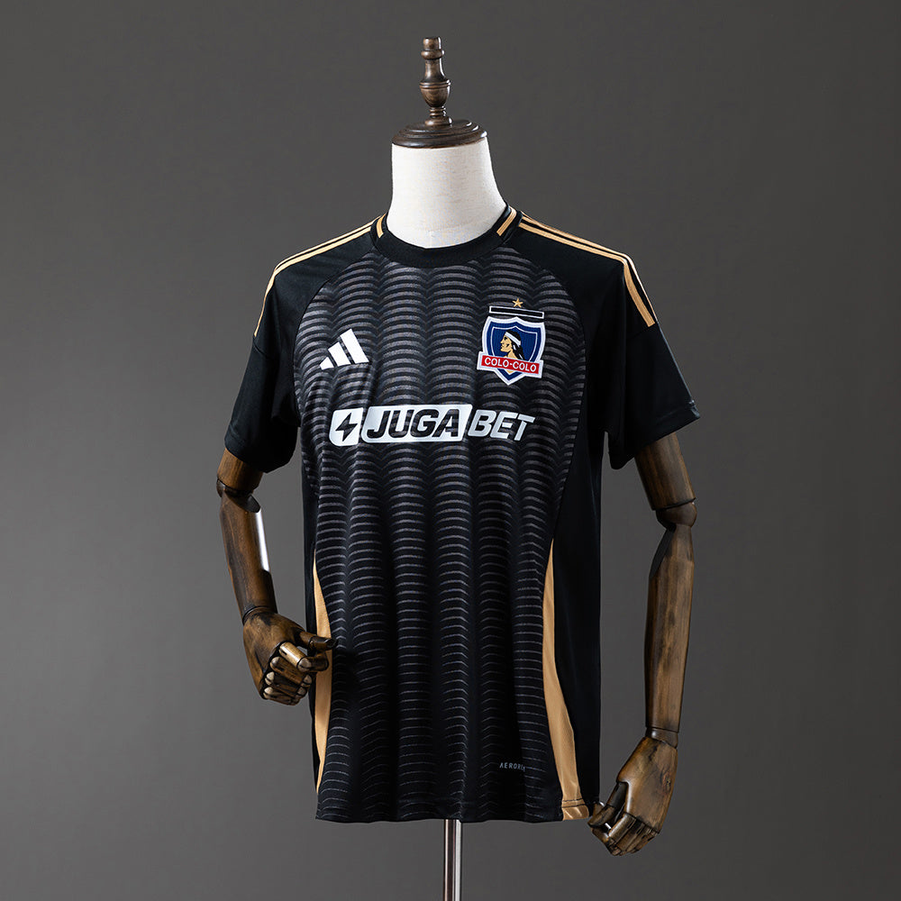 Camiseta Colo-Colo Visitante Negra 25/26 Adultos