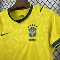 Camiseta + Short Brasil 25/26 Niños