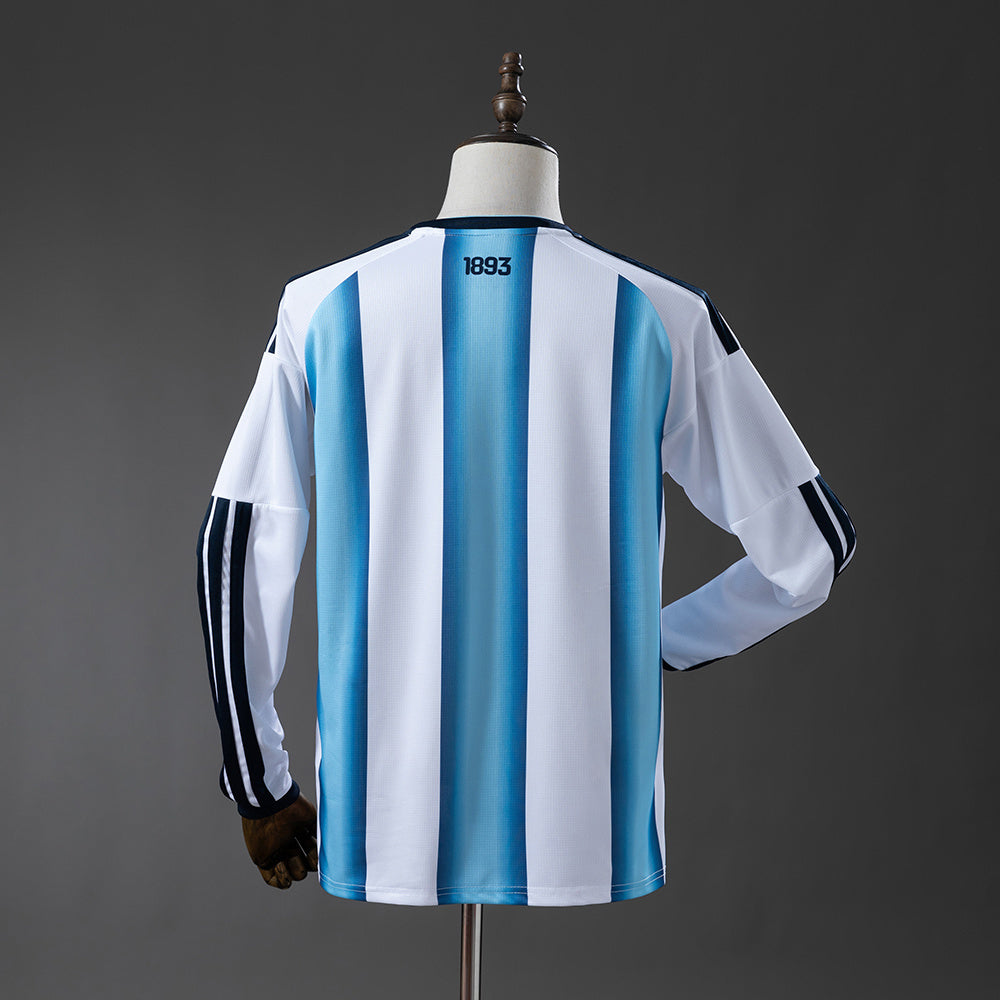 Camiseta Argentina Local 26/27 Adultos Manga Larga