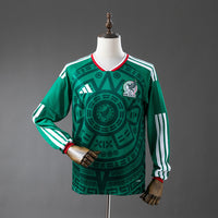 Camiseta México Local Manga Larga 26/27 Adultos