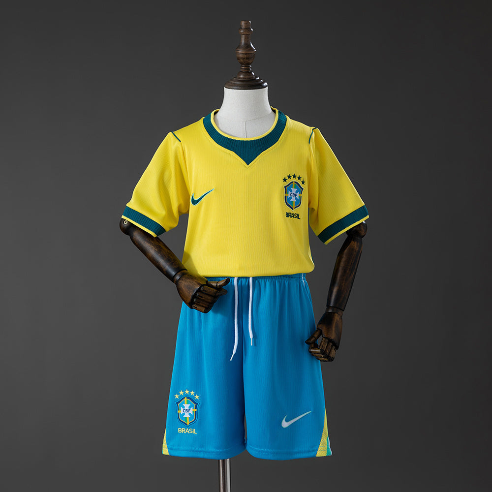 Camiseta + Short Brasil 25/26 Niños
