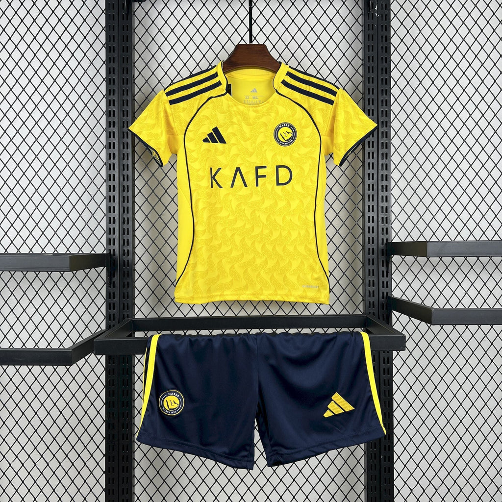 Camiseta + Short Al Nassr 25/26 Niños
