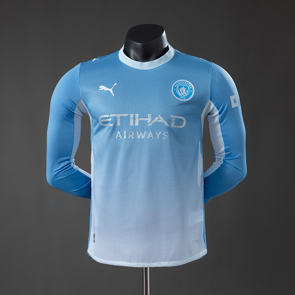 Camiseta Manchester City Local Manga Larga 26/27 Adultos [PLAYER VERSION]