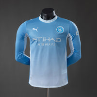Camiseta Manchester City Local Manga Larga 26/27 Adultos [PLAYER VERSION]