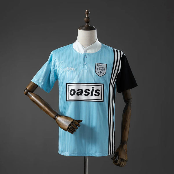 Camiseta Oasis Band Retro Blue Adultos