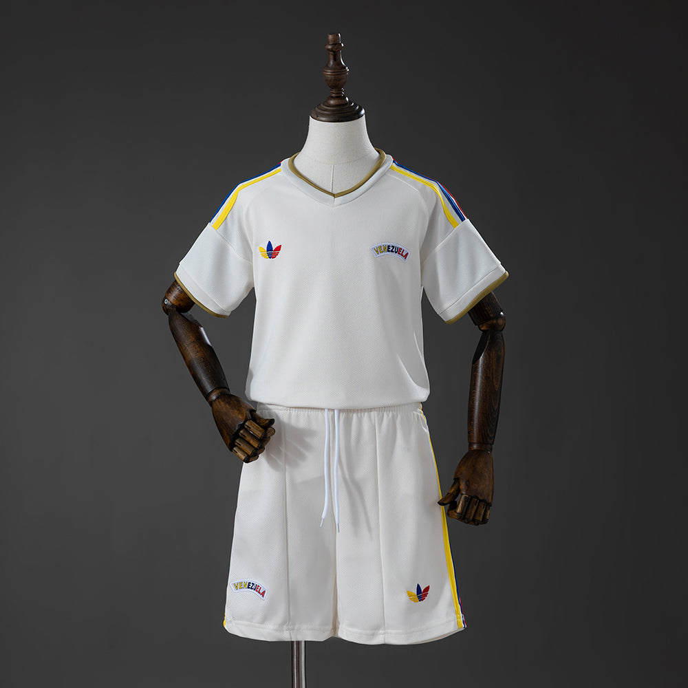 Camiseta + Short Venezuela Visitante 26/27 Niños
