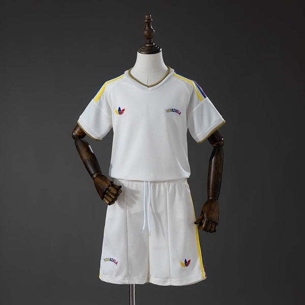 Camiseta + Short Venezuela Visitante 26/27 Niños
