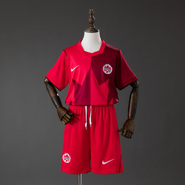 Camiseta + Short Canadá Local 26/27 Niños