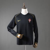Camiseta Portugal Visitante Manga Larga 2006 Adultos