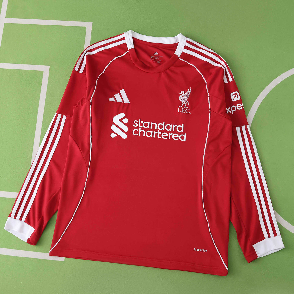 Camiseta Liverpool Local Manga Larga 25/26 Adultos