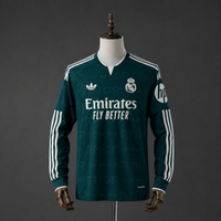 Camiseta Real Madrid Visitante Manga Larga 26/27 Adultos