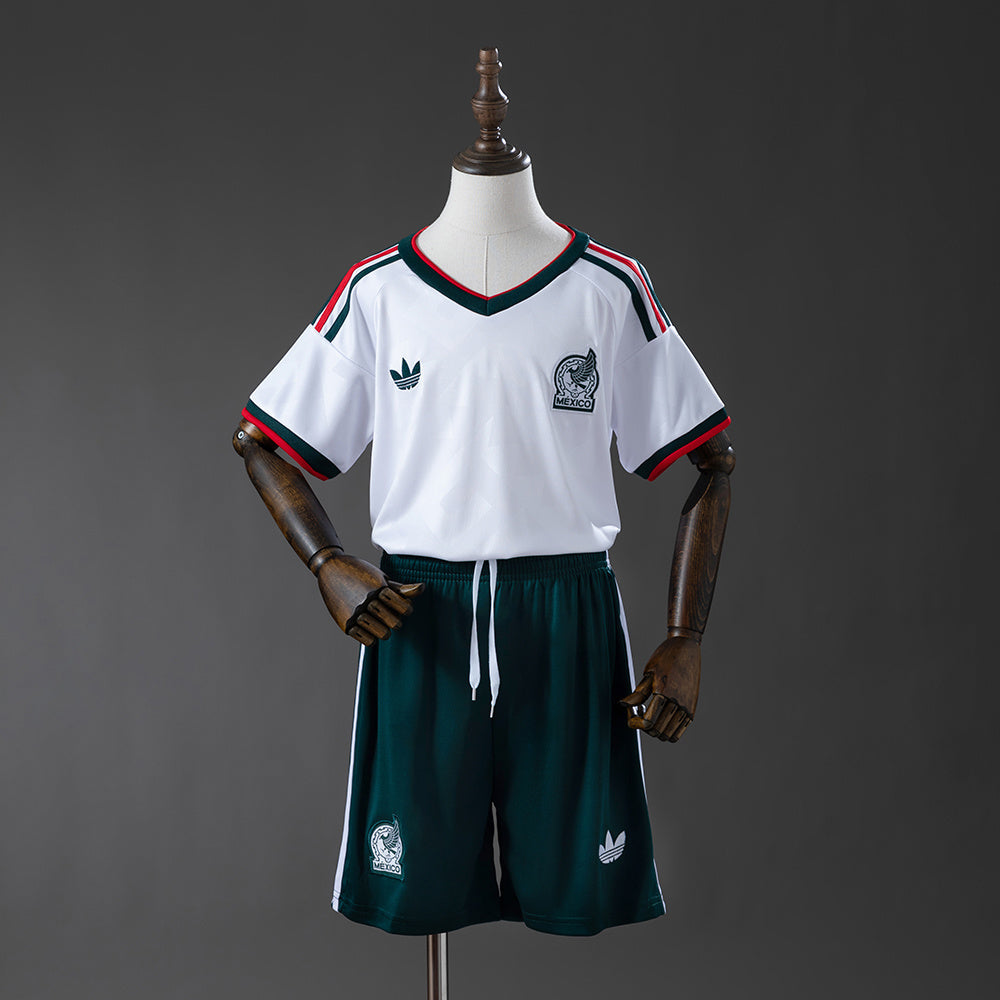 Camiseta + Short México Visitante 26/27 Niños