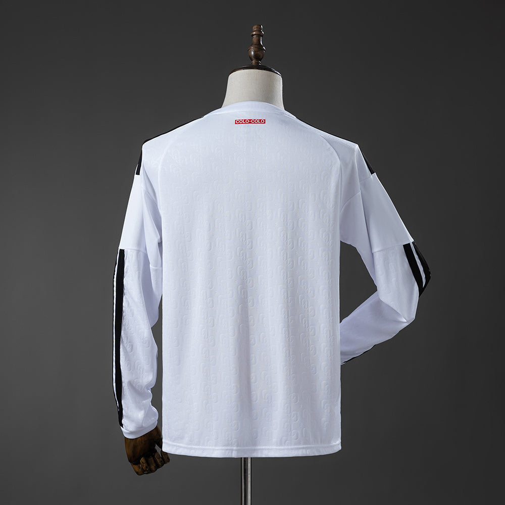 Camiseta Colo-Colo Local 25/26 Adultos Manga Larga