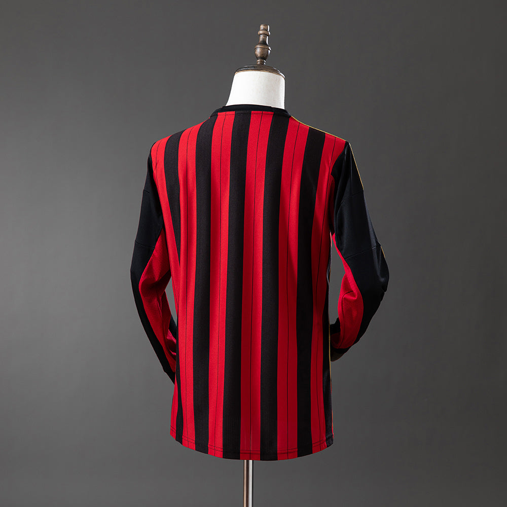 Camiseta AC Milan Local Manga Larga 2013/14 Adultos