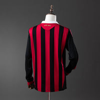 Camiseta AC Milan Local Manga Larga 2009/10 Adultos