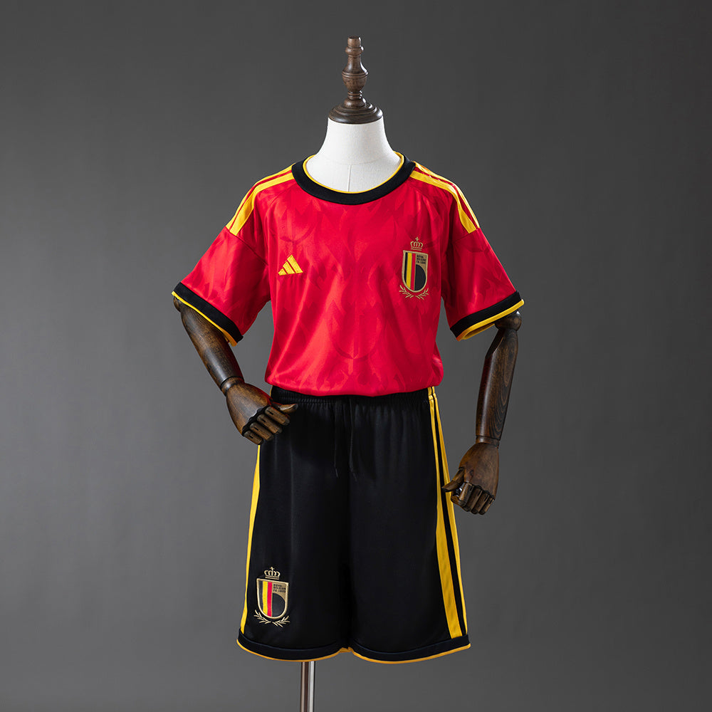Camiseta + Short Bélgica 26/27 Niños