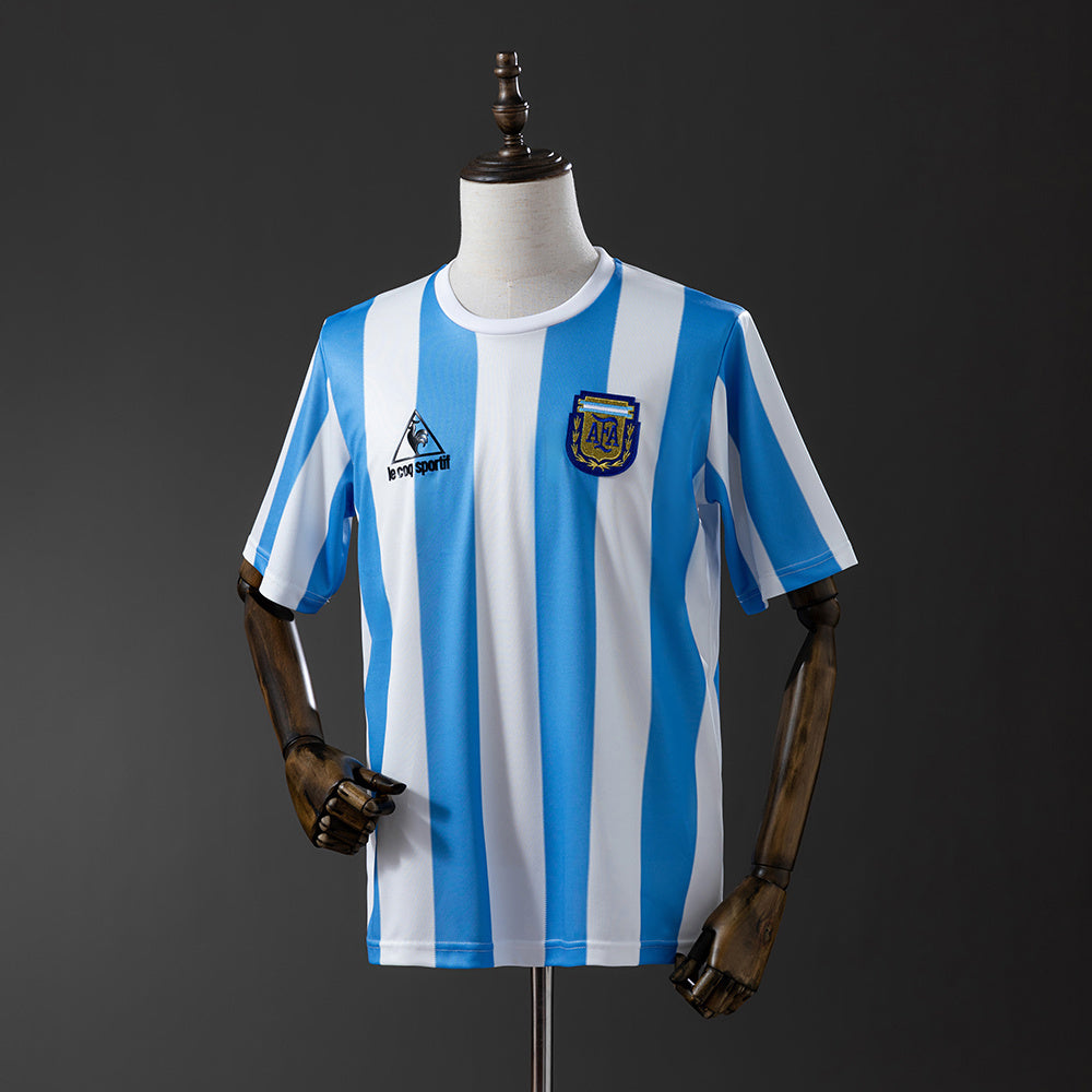Camiseta Argentina 1986 Local Adultos