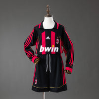 Camiseta + Short AC Milan Manga Larga 06/07 Niños