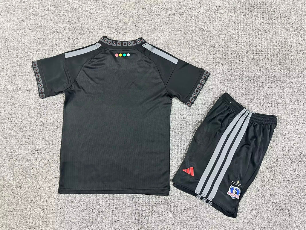 Camiseta + Short Colo-Colo 25/26 Niños Visitante