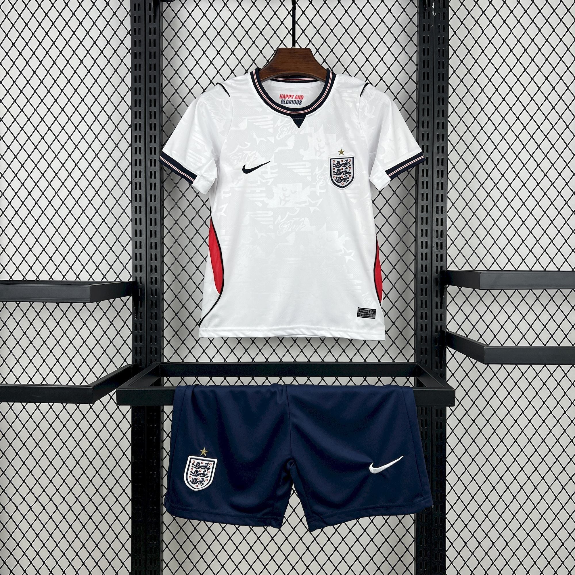 Camiseta + Short Inglaterra 26/27 Niños