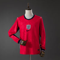 Camiseta Inglaterra Visitante Manga Larga 26/27 Adultos
