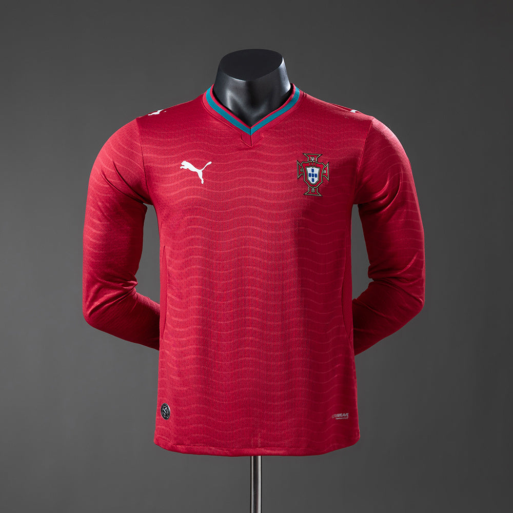 Camiseta Portugal Local 26/27 Adultos Manga Larga [PLAYER VERSION]