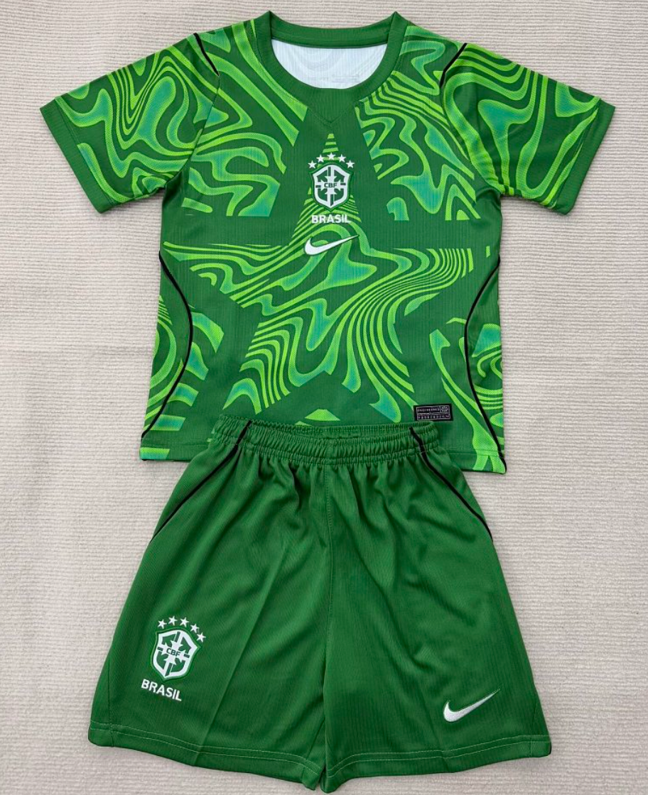 Camiseta + Short Brasil Portero 26/27 Niños