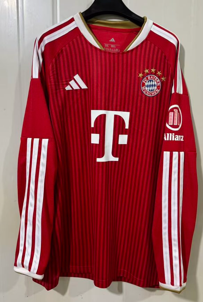 Camiseta Bayern Múnich Local Manga Larga 26/27 Adultos