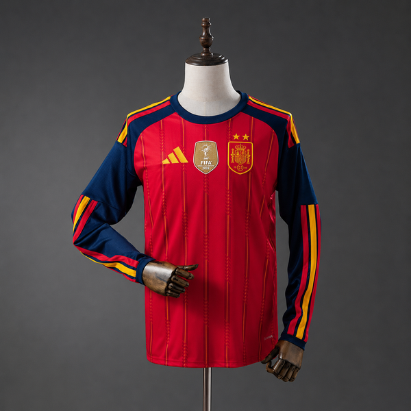 Camiseta España Local 26/27 Adultos Manga Larga