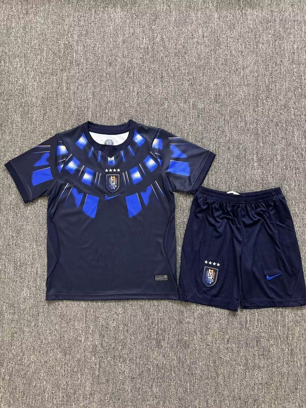 Camiseta + Short Uruguay Visitante 26/27 Niños