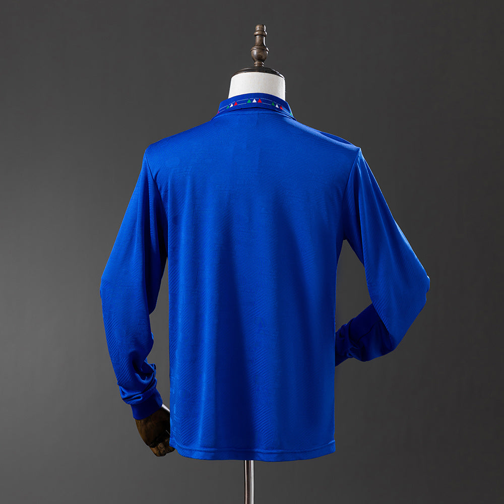 Camiseta Italia Local Manga Larga 1994 Adultos