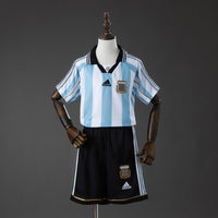 Camiseta + Short Argentina 1998 Niños