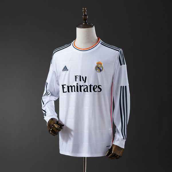 Camiseta Real Madrid Local Manga Larga 13/14 Adultos